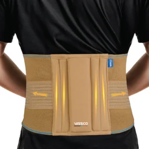 Sacro Lumbar Belt (Mild Support) | Corrects Posture & Relieves Back Pain (Beige)