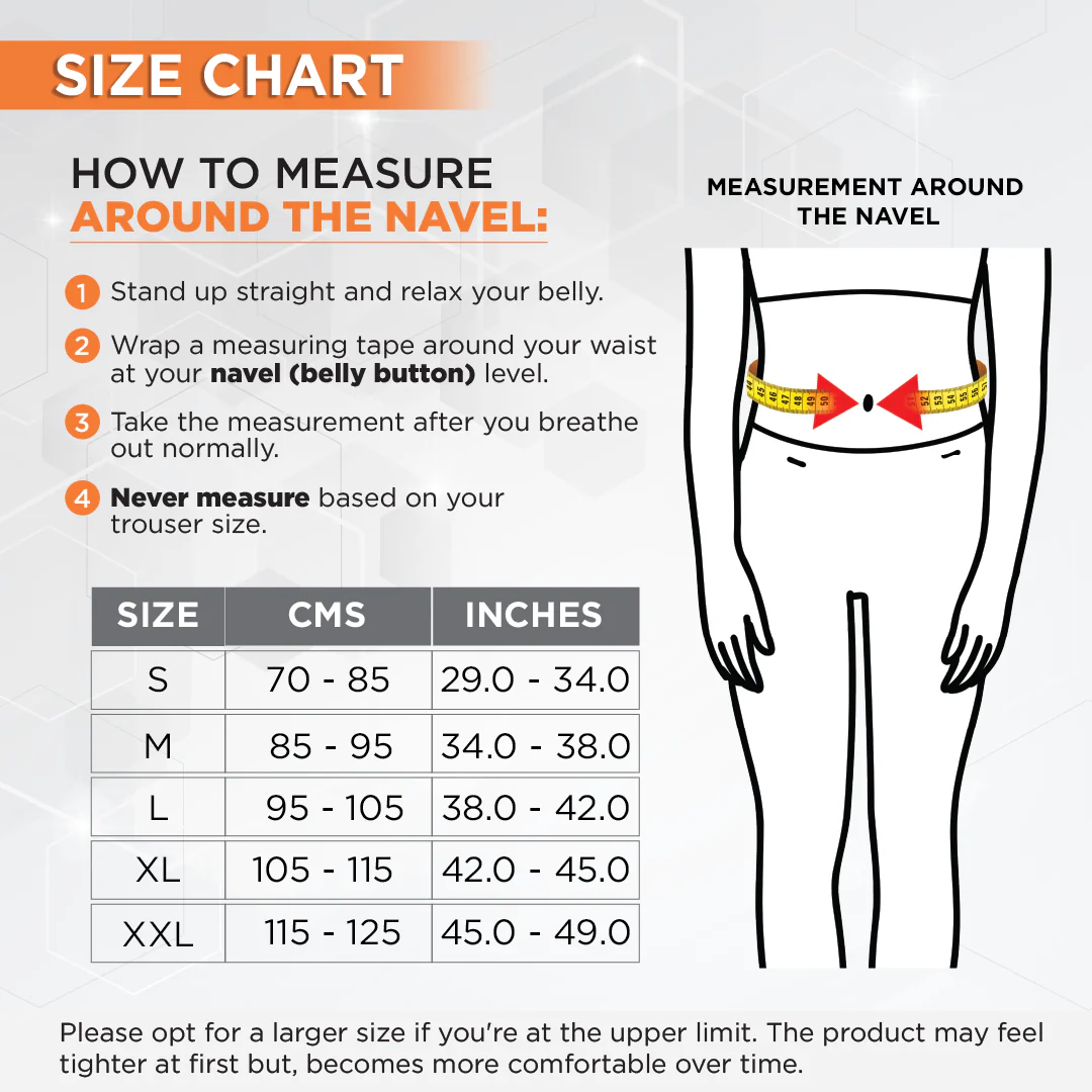 Sacro Lumbar Belt (Mild Support) | Corrects Posture & Relieves Back Pain (Beige) - Image 4